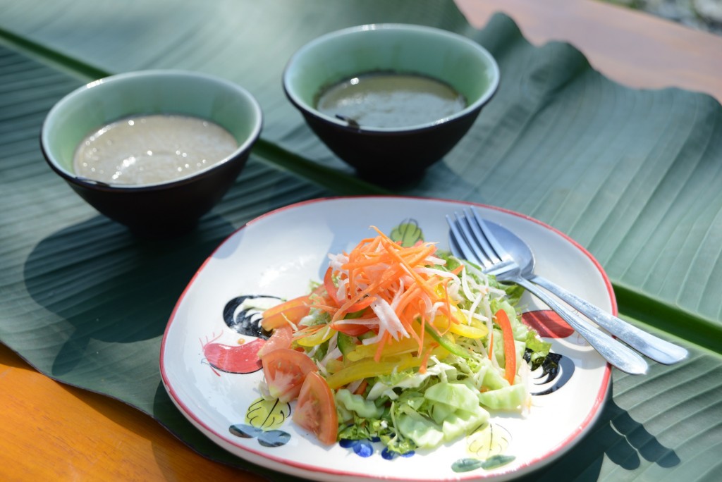 Fresh organic vegetables nourish the detox process at Museflower Retreat & Spa Chiang Rai