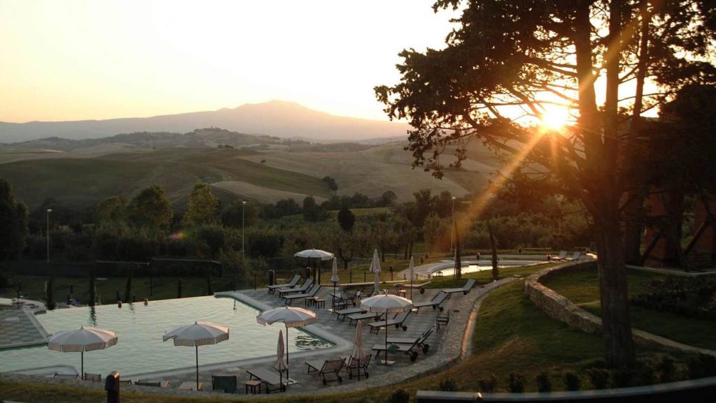 fonteverde hotel pool and countryside