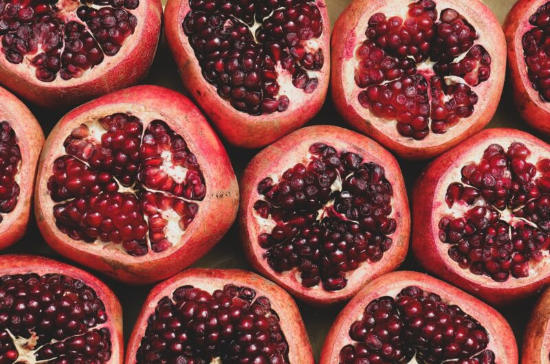 Rancho La Puerta's Roasted Pear and Arugula Salad with Pomegranate-Chipotle Vinaigrette